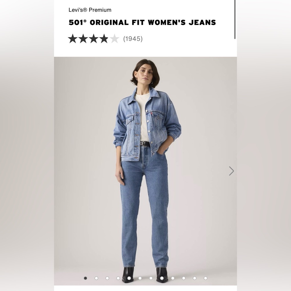 Levi's 501® Original Fit Women's Jeans SZ 24